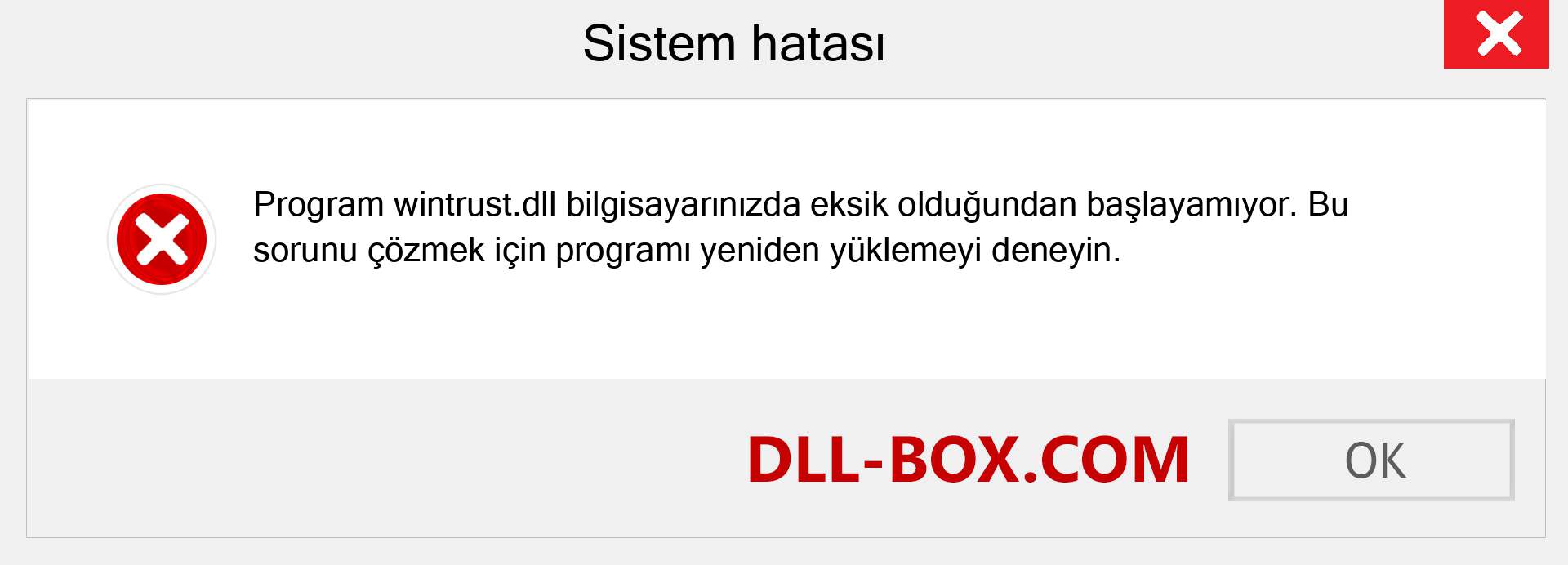 wintrust.dll dosyası eksik mi? Windows 7, 8, 10 için İndirin - Windows'ta wintrust dll Eksik Hatasını Düzeltin, fotoğraflar, resimler